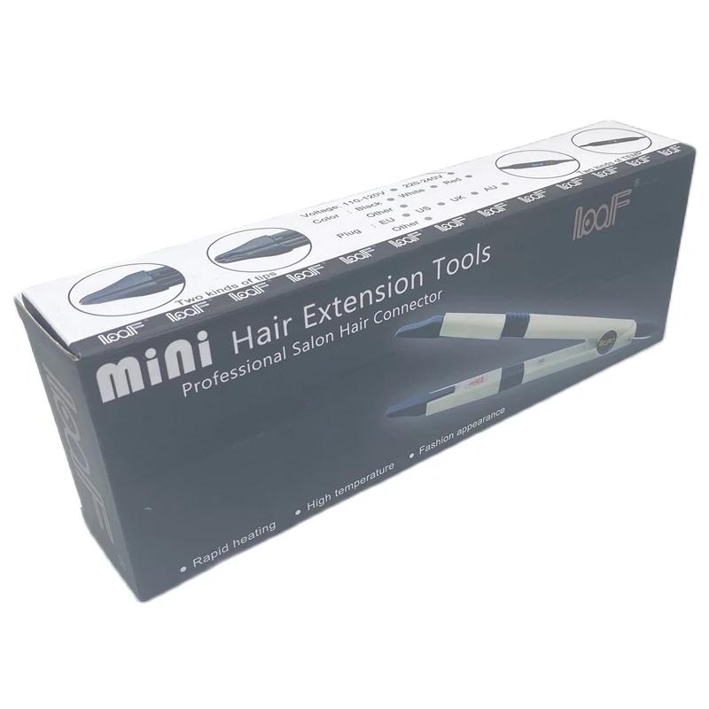 Connecteur de cheveux à chaleur 628, fer chauffant à température contrôlable, outils d'extensions de