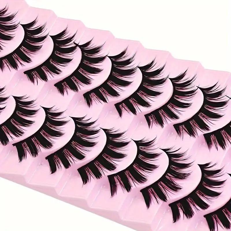 Outils de maquillage épais pour les yeux, 2 boîtes de 20 paires d'extensions de légumineuses et de p