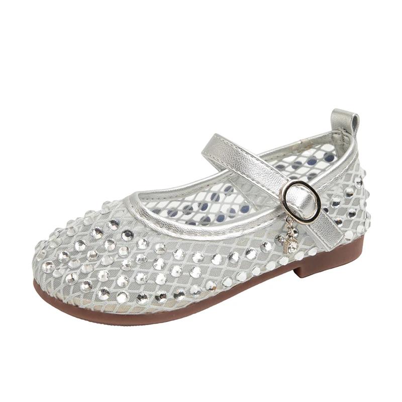Sandales d'été pour enfants, nouvelles sandales à fond souple pour filles, chaussures de plage décon