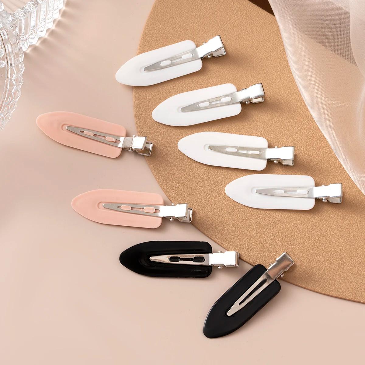 Pinces à cheveux sans couture, 10 pièces/ensemble, Barrette à frange latérale, maquillage, lavage du