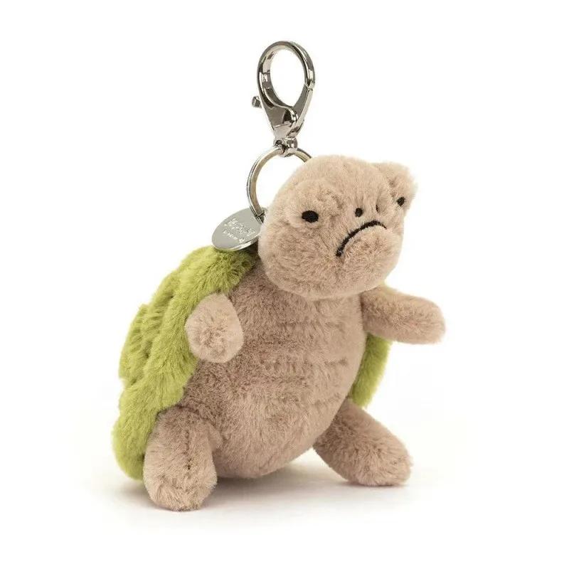 Nouveau porte-clés en peluche Hot JC édition limitée Printemps, bicolore, motifs guimauve, cerise, s