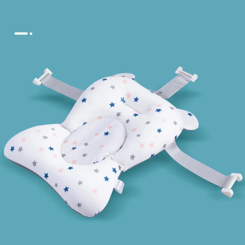 Siège de Support de Bain en Polymères pour Bébé, Coussin de Baignoire Pliable et Chaise, Oreiller de