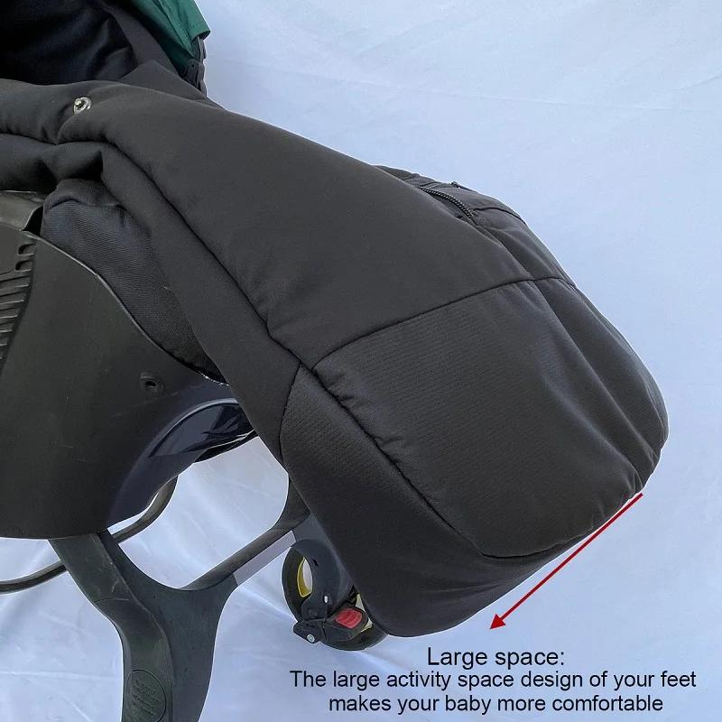 Accessoires de poussette chancelière imperméable chaude Compatible avec la poussette Doona, siège de