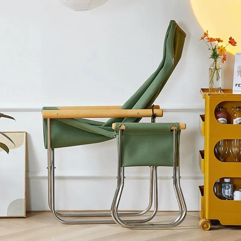 Canapé japonais en toile simple, chaise longue, chaise pliante, chaise de plage, balcon, loisirs ext