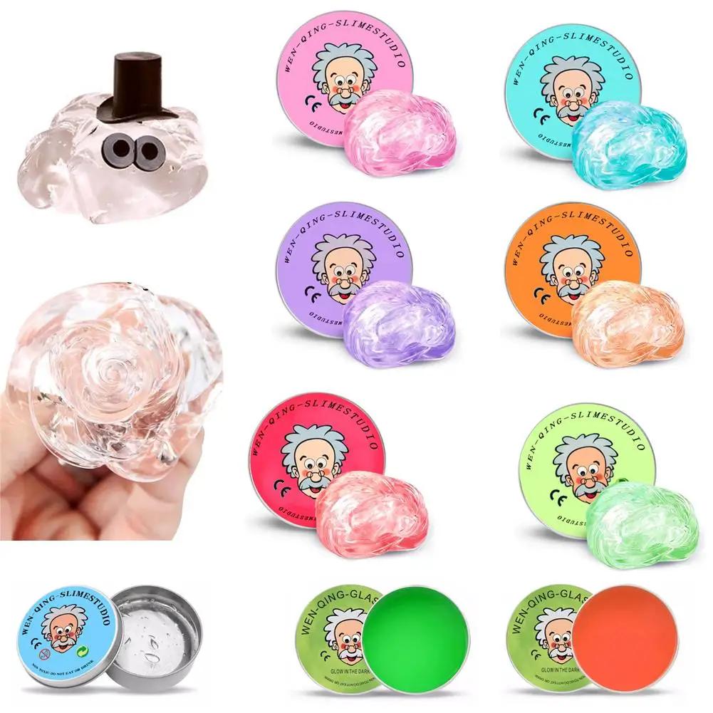 Jouets colorés de décompression liquide Non newtonien pour enfants, composé de modélisation élastiqu