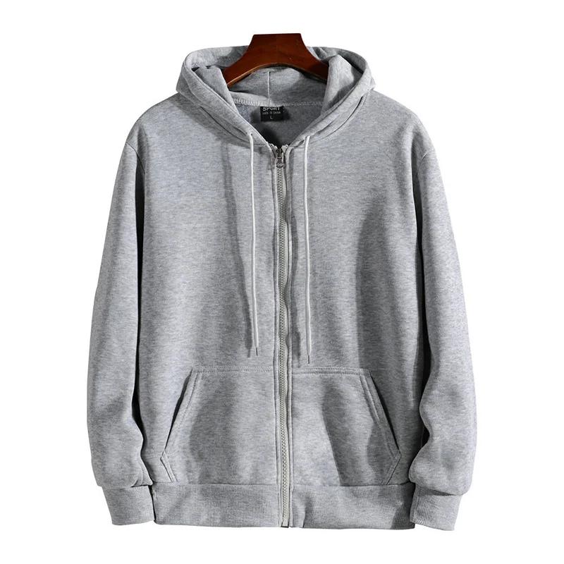 Sweats à capuche zippés pour hommes, sweat à capuche à manches longues, tenue décontractée pour homm