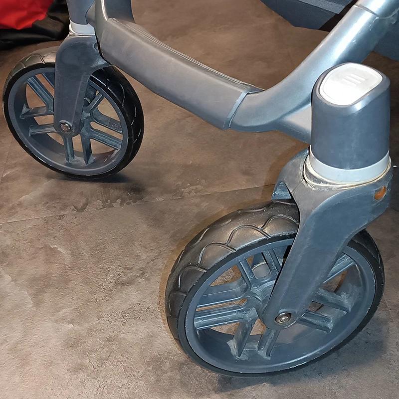 Pneu avant pour poussette Uppababy Vista - Roue PU sans chambre à air remplacement durable
