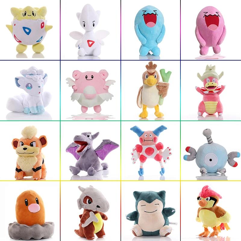 20 cm belle poupée en peluche Pokemon Diglett Growlithe dessin animé M. Jouet en peluche Mime Magnem