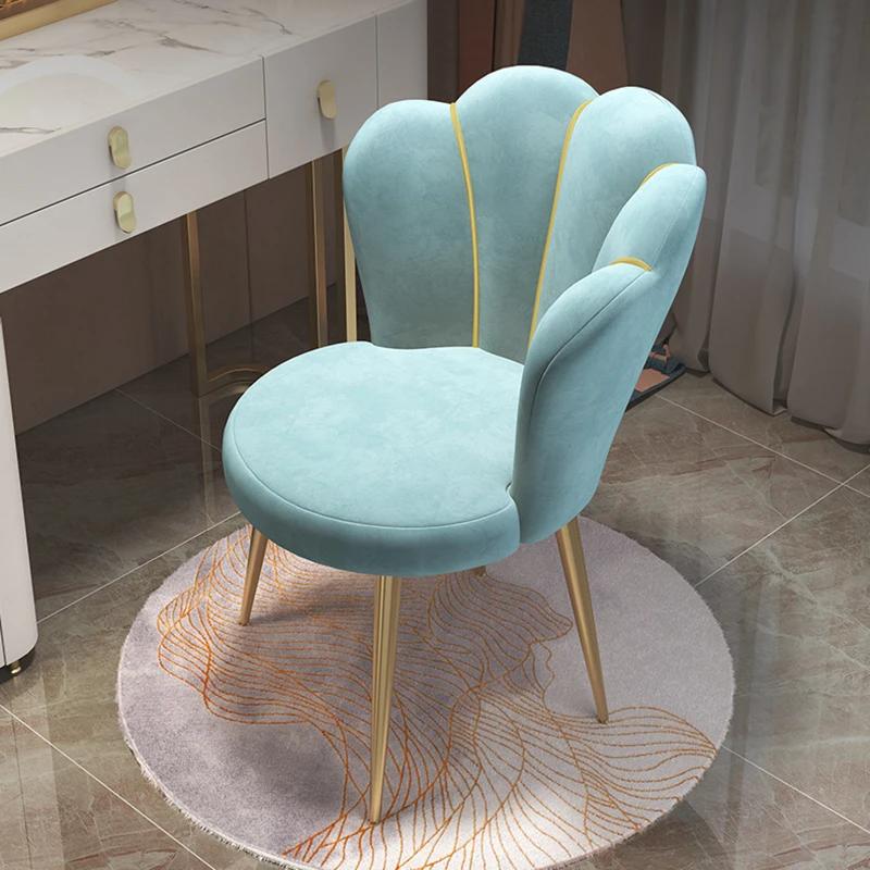 Meubles nordiques, chaise de salon, tabouret de maquillage de chambre à coucher, siège de loisirs mo