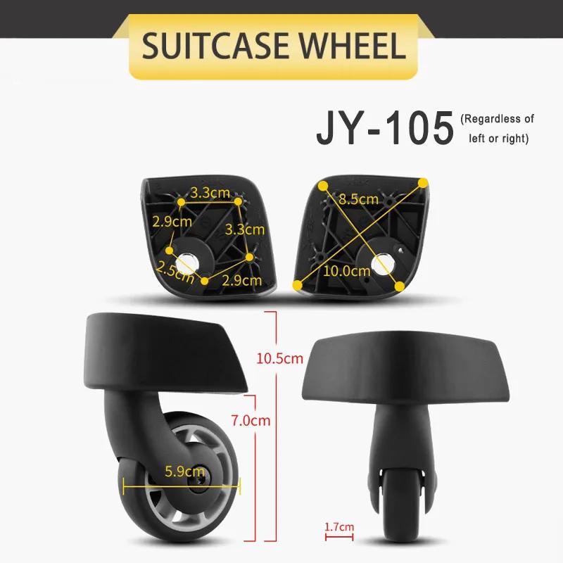 Convient pour Samsonite roue JY-105 JY-106 JY109 valise JY-110 charge roue valise roue remplacement 