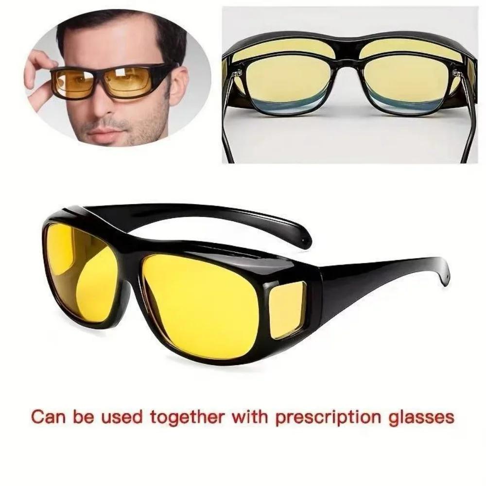 Lunettes de conduite anti-éblouissement vision nocturne, accessoires intérieurs de voiture, lunettes
