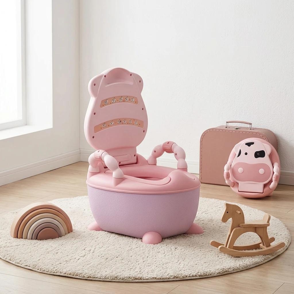 Siège de toilette pour bébé de qualité supérieure, mignon, imperméable, durable, confortable et port