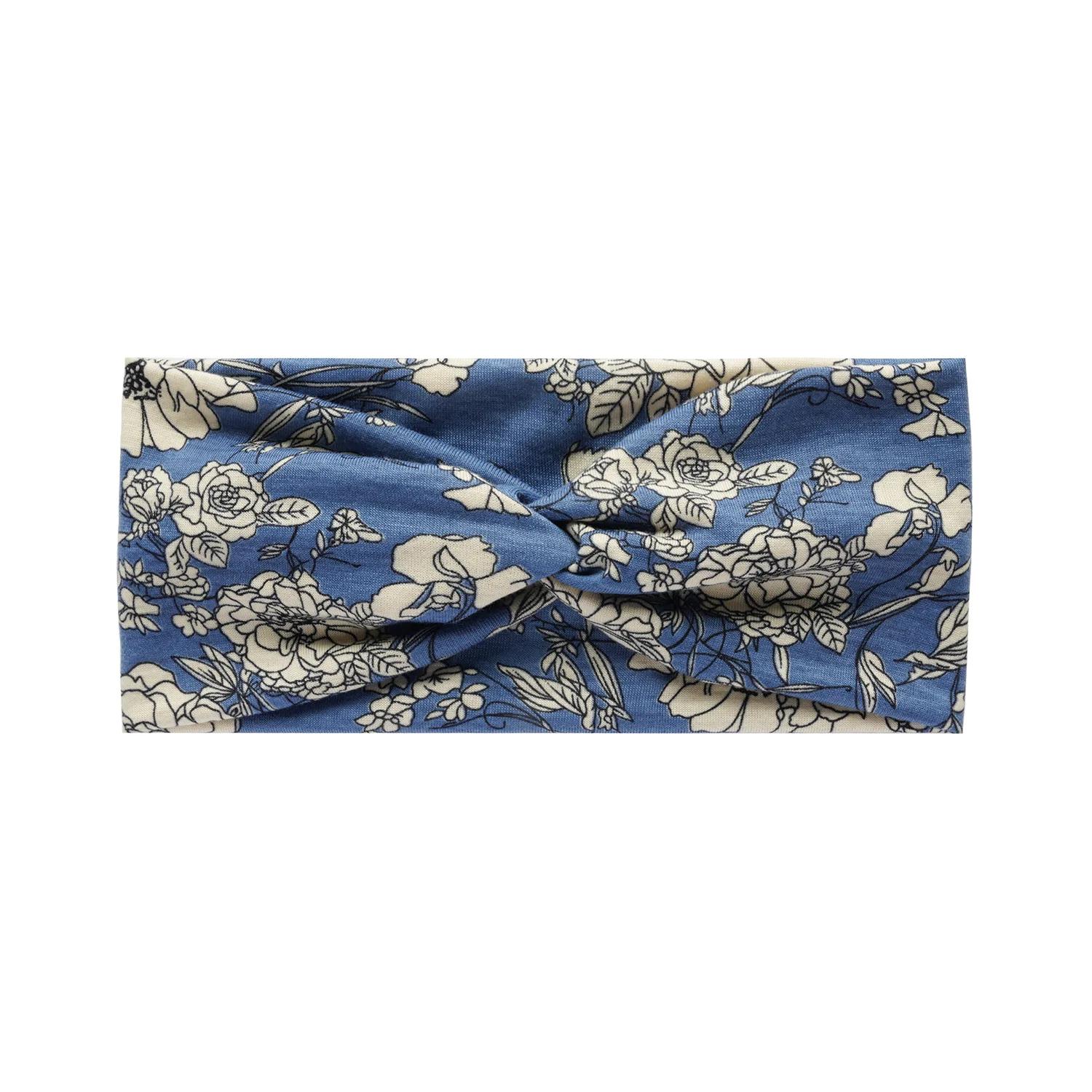 Mode bohème bandes de cheveux imprimer femmes filles bandeaux Vintage croix Turban pansement Bandana