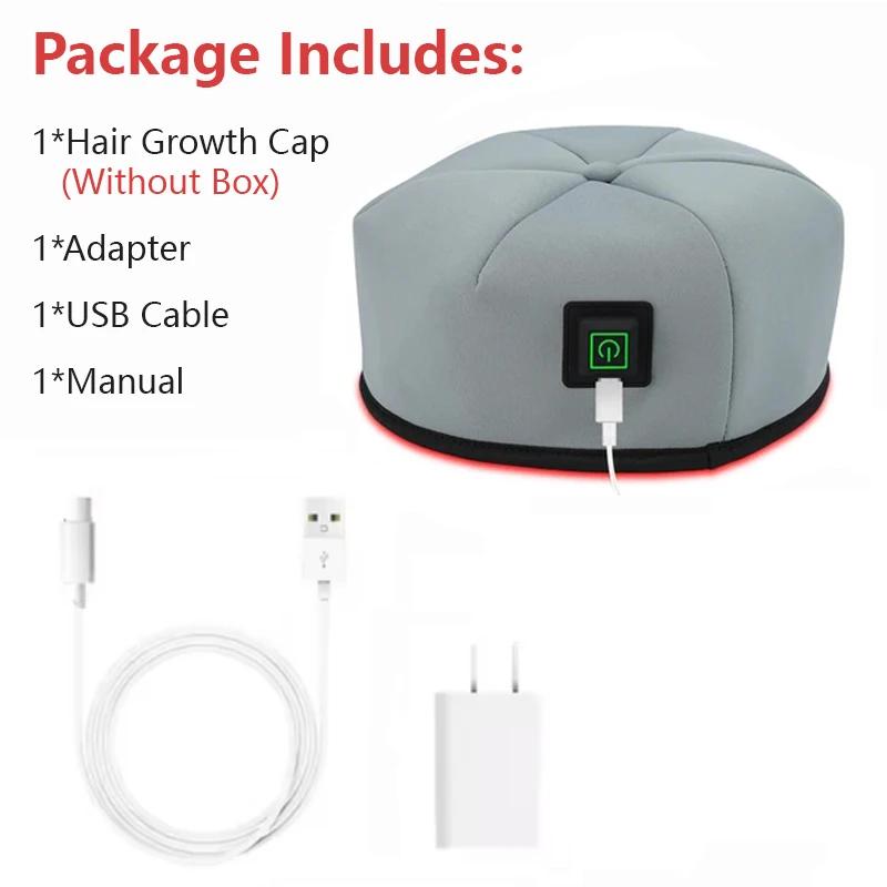 Dispositif de capuchon de thérapie à la lumière rouge, casque LED proche infrarouge pour le traiteme