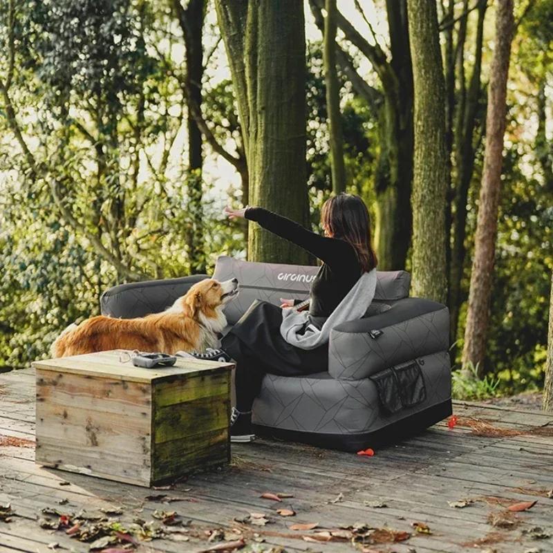 Canapé gonflable bouffant canapé fauteuil chaise Air mobilier d'extérieur fauteuils de jardin sièges