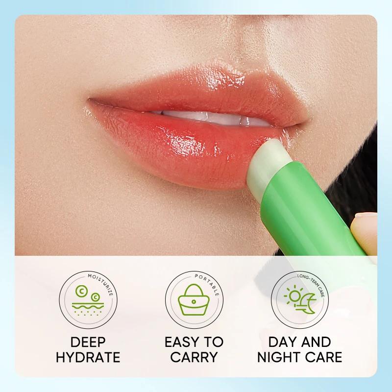 24 pièces SADOER Aloe Vera baume à lèvres hydratant Anti fissuration hydratant nourrissant Anti ride