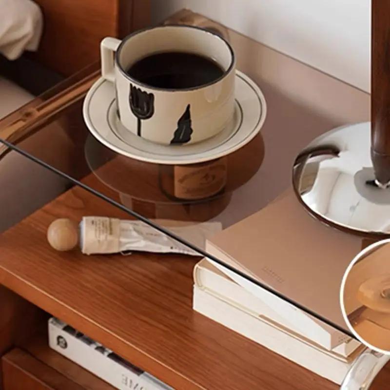 Table de chevet rétro en bois massif, casier moderne Simple pour chambre à coucher, petit appartemen