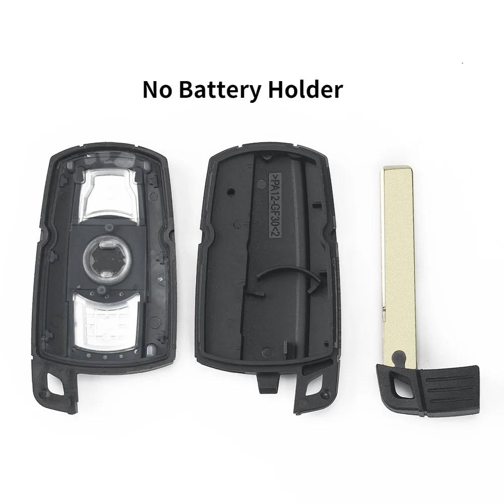 KEYYOU pour BMW 1 3 5 6 série E90 E91 E92 E60 E70 E71 E72 E82 E87 E88 E89 Fob 3BNT coque de clé à di