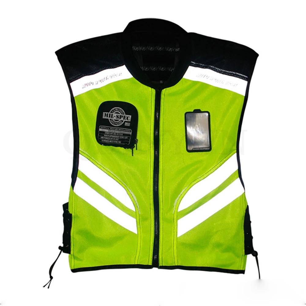 Veste réfléchissante pour Moto, gilet de sécurité pour Moto, vêtements d'avertissement, gilet haute