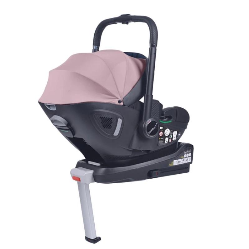 Poussette bébé 4-en-1 expédiée depuis l'UE avec base ISOFIX, siège auto enfant et poussette nouveau-