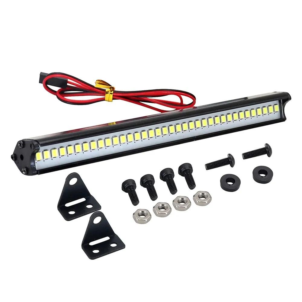 Barre lumineuse Led pour toit de voiture Rc, projecteur 53-149mm pour 1/10 Trxxas Trx4 Defender Trx6