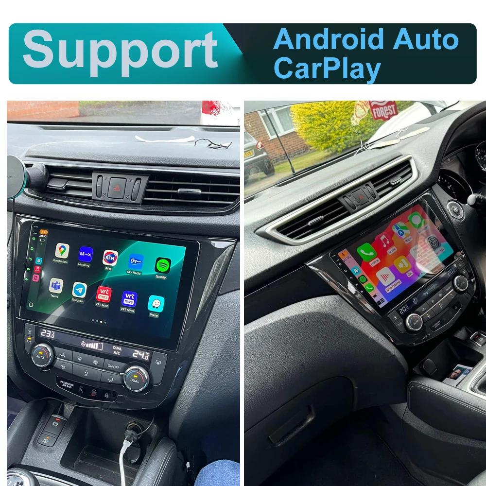 SINOSMART GPS Android pour Nissan Qashqai J11 X-Trail T32 Rogue 2014–2018 avec écran OEM 7", compati