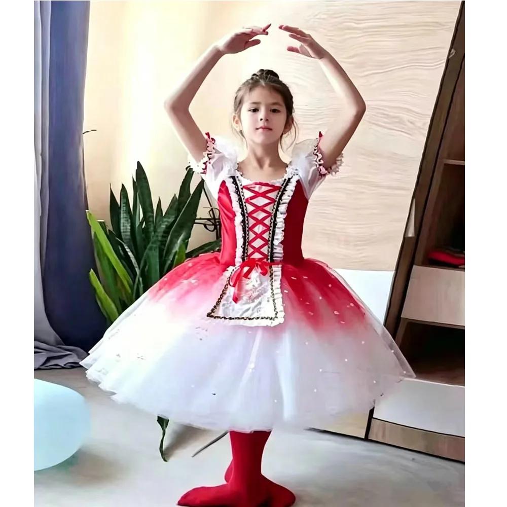 Jupe de ballet pour enfants, jupe de danse pour filles, jupe de ballet pour programme de danse scola