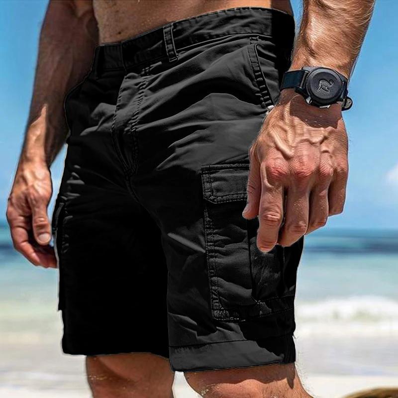 Pantalon de travail tactique pour homme - Shorts d'extérieur multi-poches de haute qualité, adaptés 