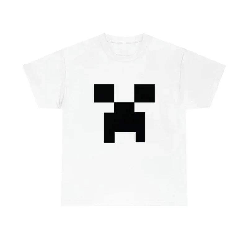 T-shirt à manches courtes col rond pour hommes et femmes, décontracté, à la mode, ample et confortab