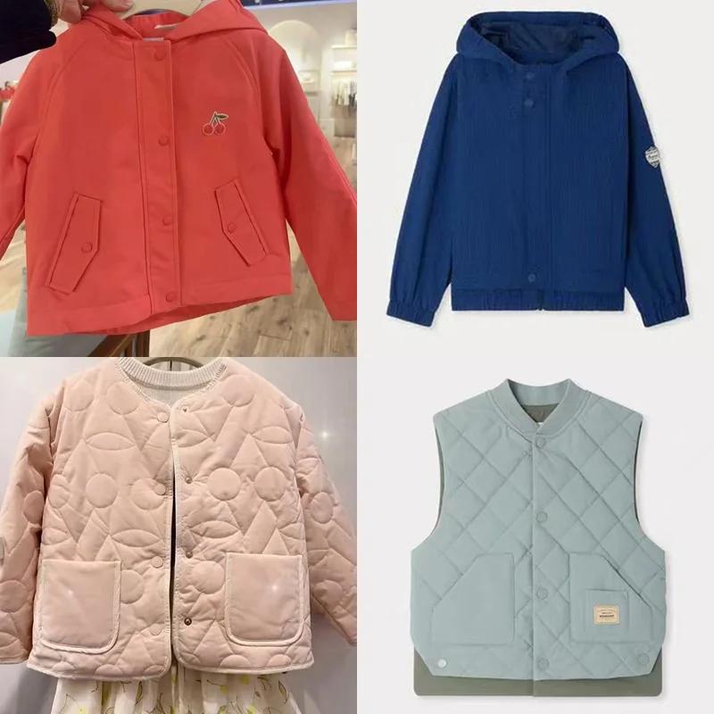 Pré-vente (expédition en mars) 2026 NOUVEAU Manteaux de printemps pour bébés filles, Vestes tendance