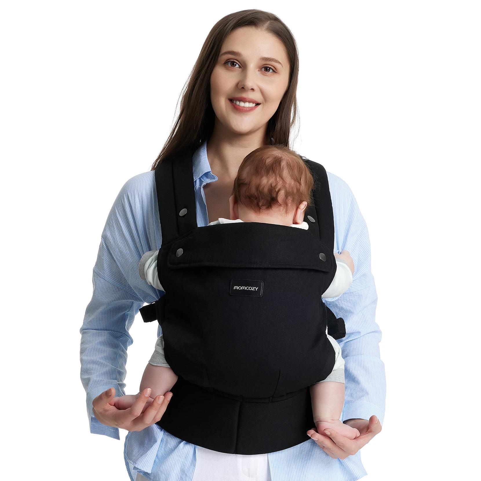 Momcozy-Baby Electrolux Ergonomique, Confortable et observateur pour Nouveau-Né et Tout-Petit, 7-44 