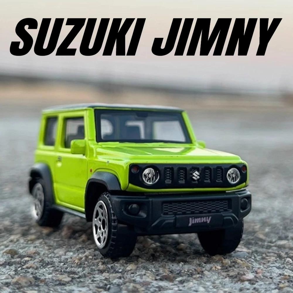 SUZUKI JIMNY – modèle de voiture jouet en alliage, échelle 1:52, Suspension à quatre roues, voitures