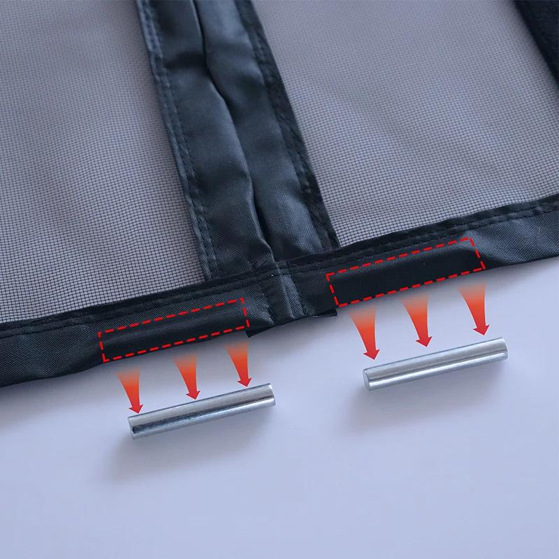 DTGJ – moustiquaire magnétique pour porte, rideau anti-insectes volants, fermeture automatique, mail