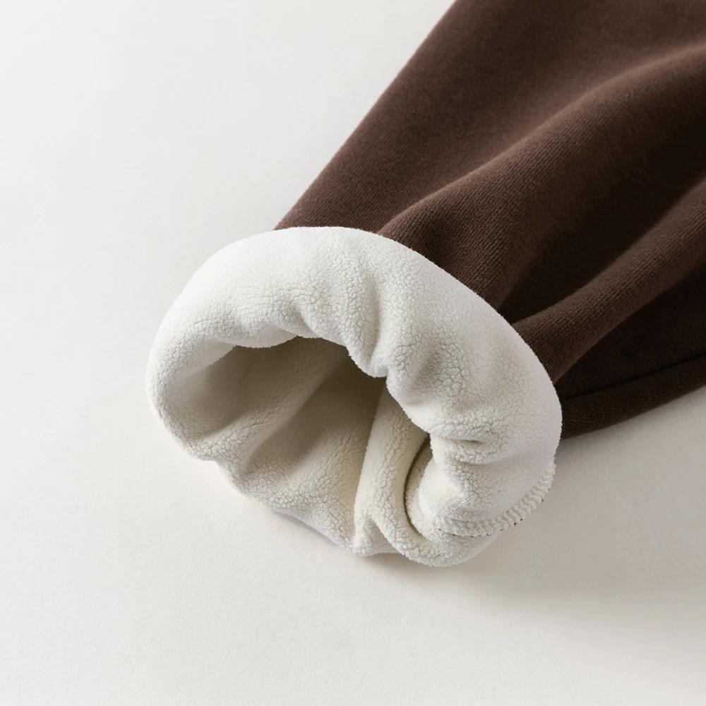 Dave Bella filles hiver automne tricoté velours épaissir veste manteau pour enfants décontracté vête
