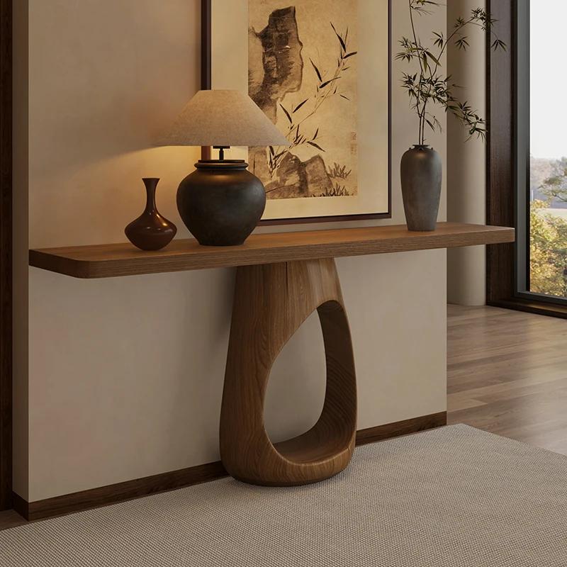 Table d'entrée élégante européenne, nouveau Console de rangement de Style chinois, gain de place, me