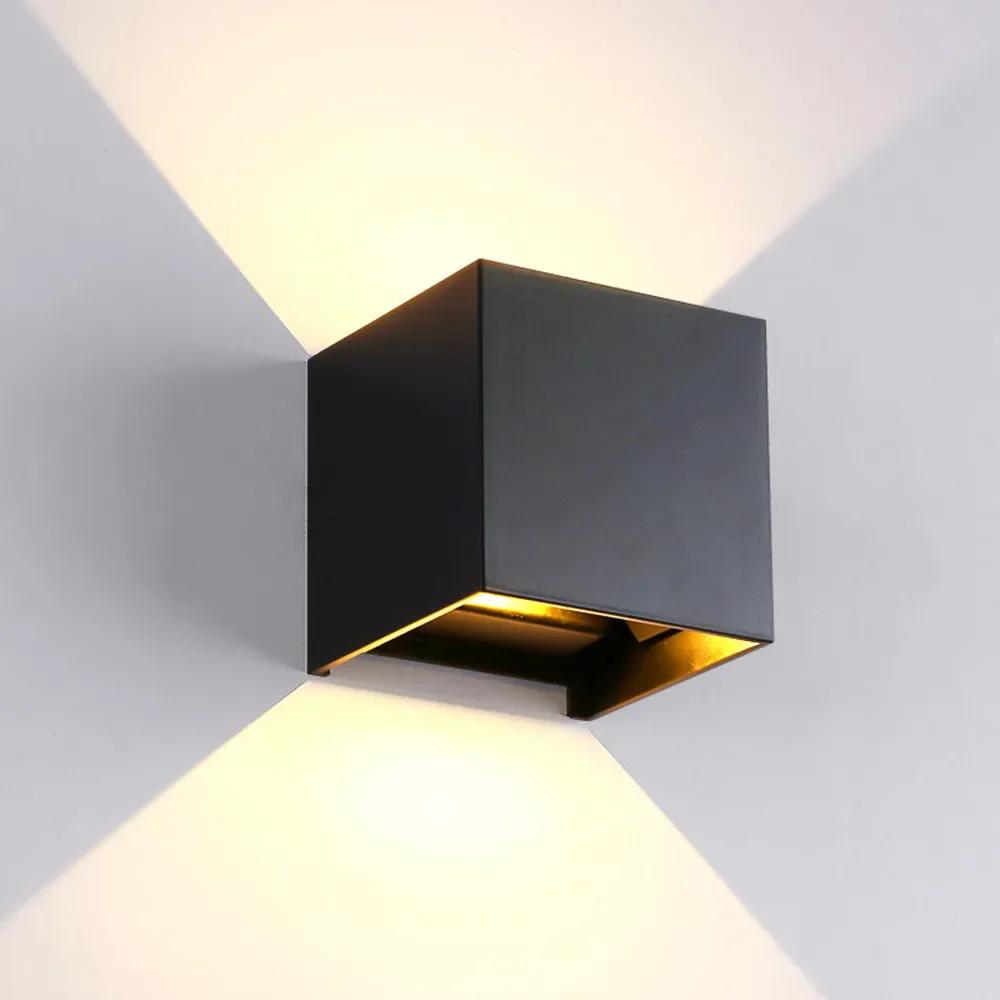 IP65 mur LED lampe extérieure applique balcon porche lumière jardin cour allée décor éclairage intér