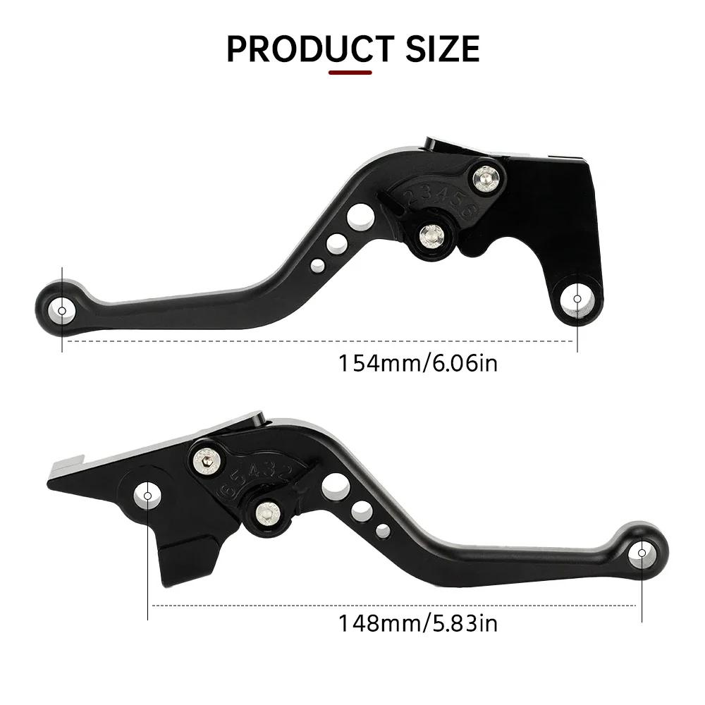 2025 levier d'embrayage de frein court pour YAMAHA MT07 MT-07/Tracer 2013-2024 MT09 MT-09 SP accesso