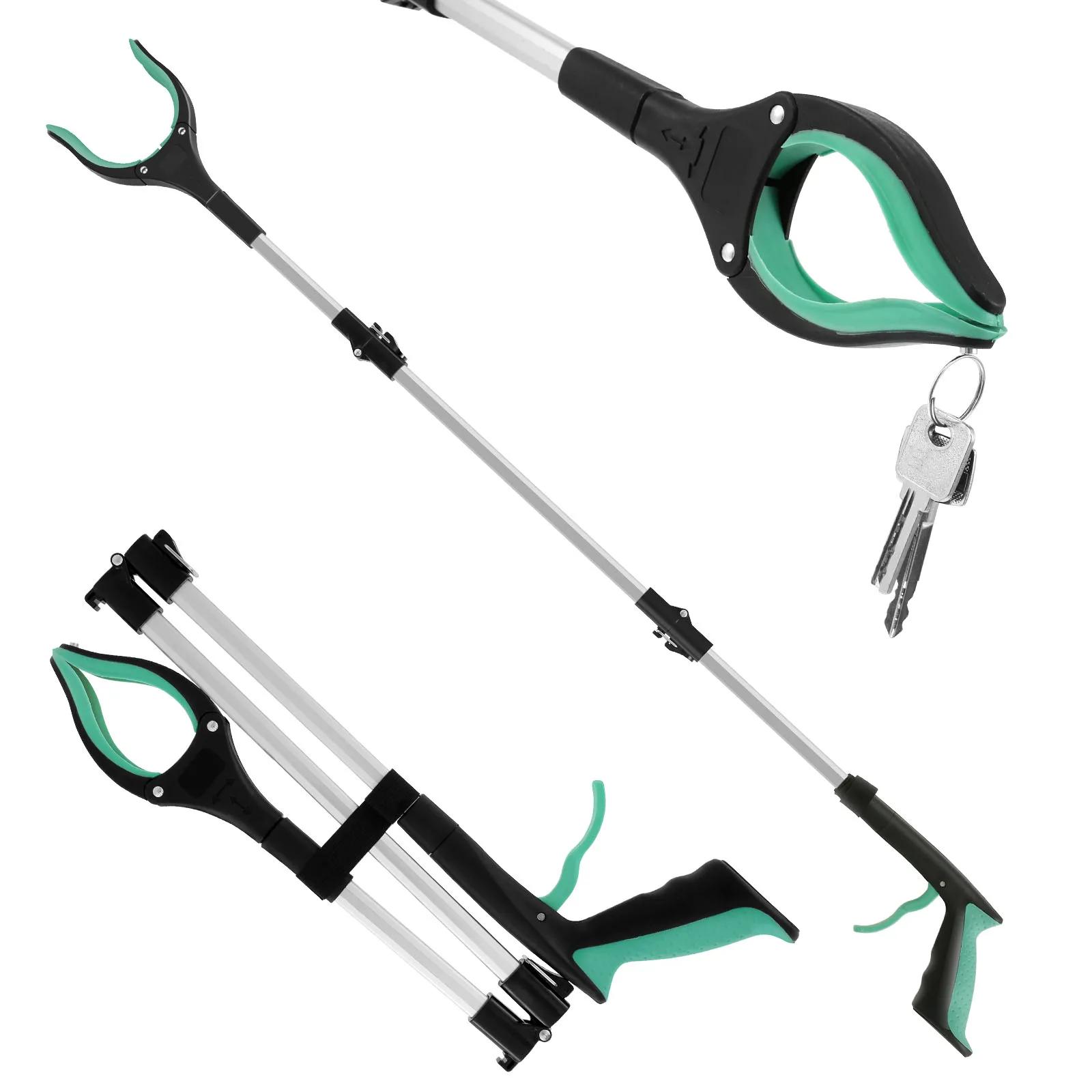 Extension de pince pliable, outils manuels, lanceurs de litière, sélecteur de déchets portables et p