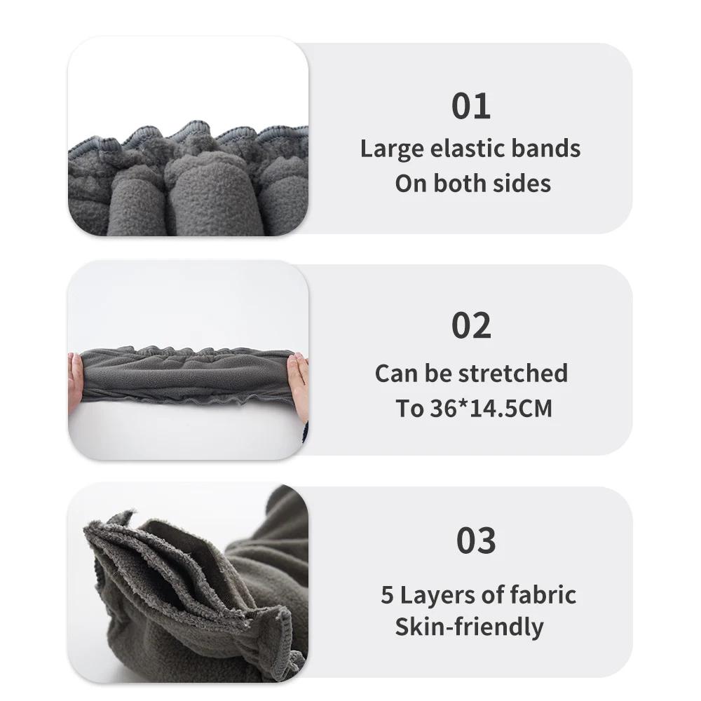 Elinfant – toutes sortes d'insertions de couches en coton de bambou, microfibre de bambou, charbon d
