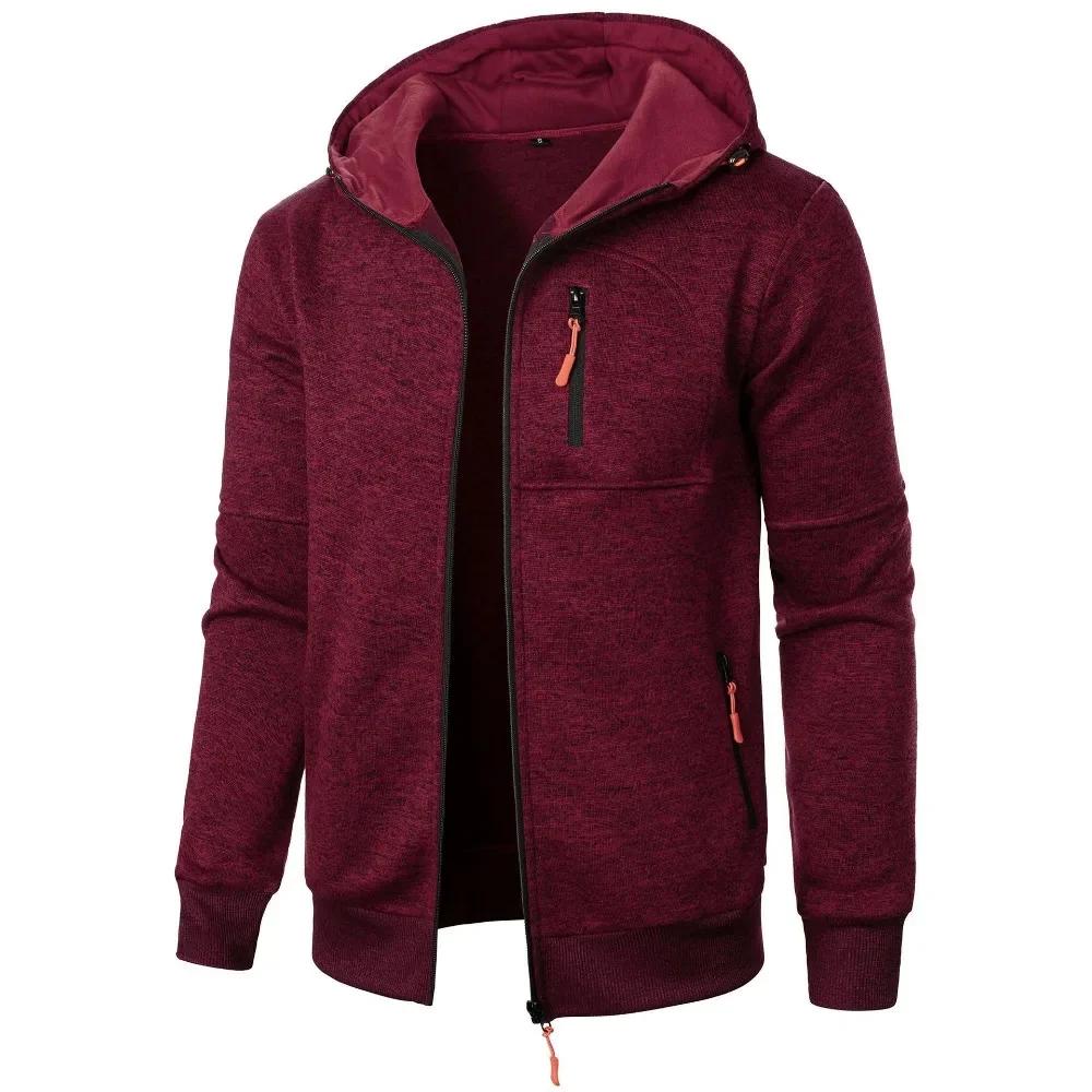 Sweat à capuche PVD Slim Fit Sportedly pour hommes, veste décontractée, survêtement, streetwear, aut