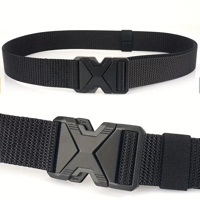 Ceinture de l'armée pour hommes, 2 pièces, chasse en plein air, tactique, alpinisme en plein air, mu