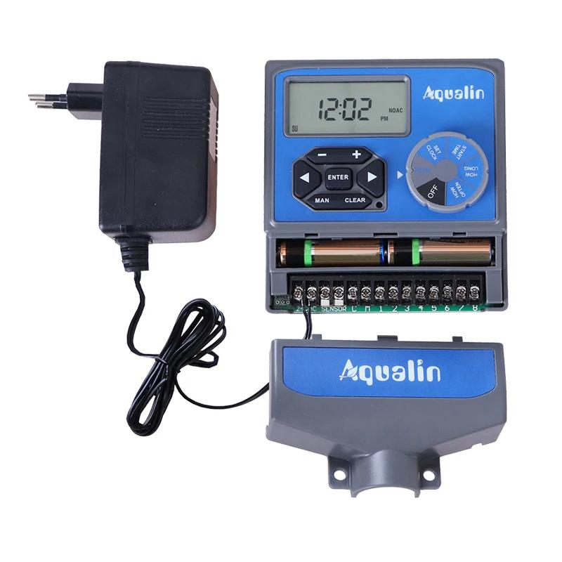Système d'arrosage automatique pour jardin, 8 Stations, contrôleur d'entrée AC 230V, minuterie d'eau