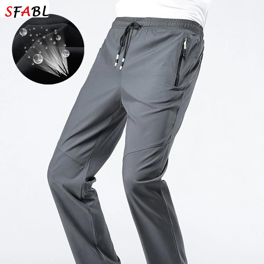 5XL haute Stretch Sport de plein air randonnée pantalon hommes poches à glissière pantalon hommes ét