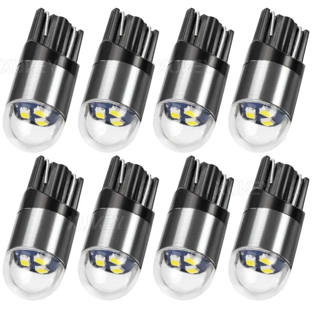 8x ampoules intérieures de voiture-12 V W5W 0.5W W2,1x9,5d ampoules dôme carte Cargo toit lumière la
