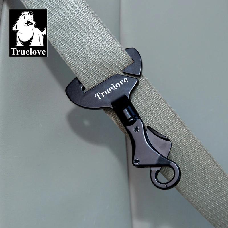 Truelove ceinture de sécurité de voiture boucle de sécurité collier ou harnais léger en alliage d'al