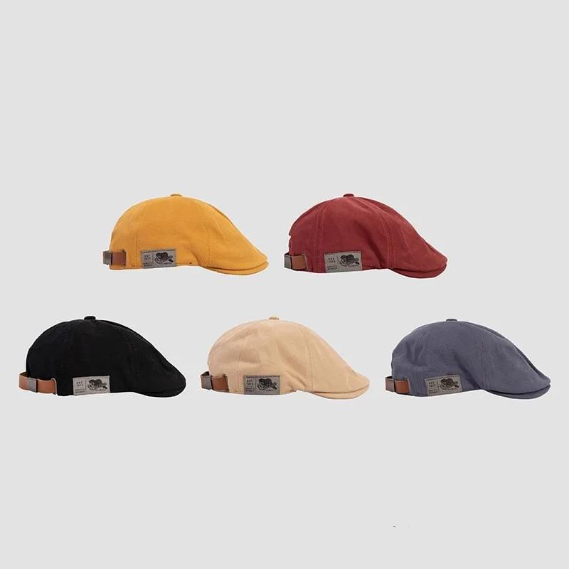 Casquettes en coton Peaky Blinders pour hommes, bérets de Style occidental britannique, casquette de