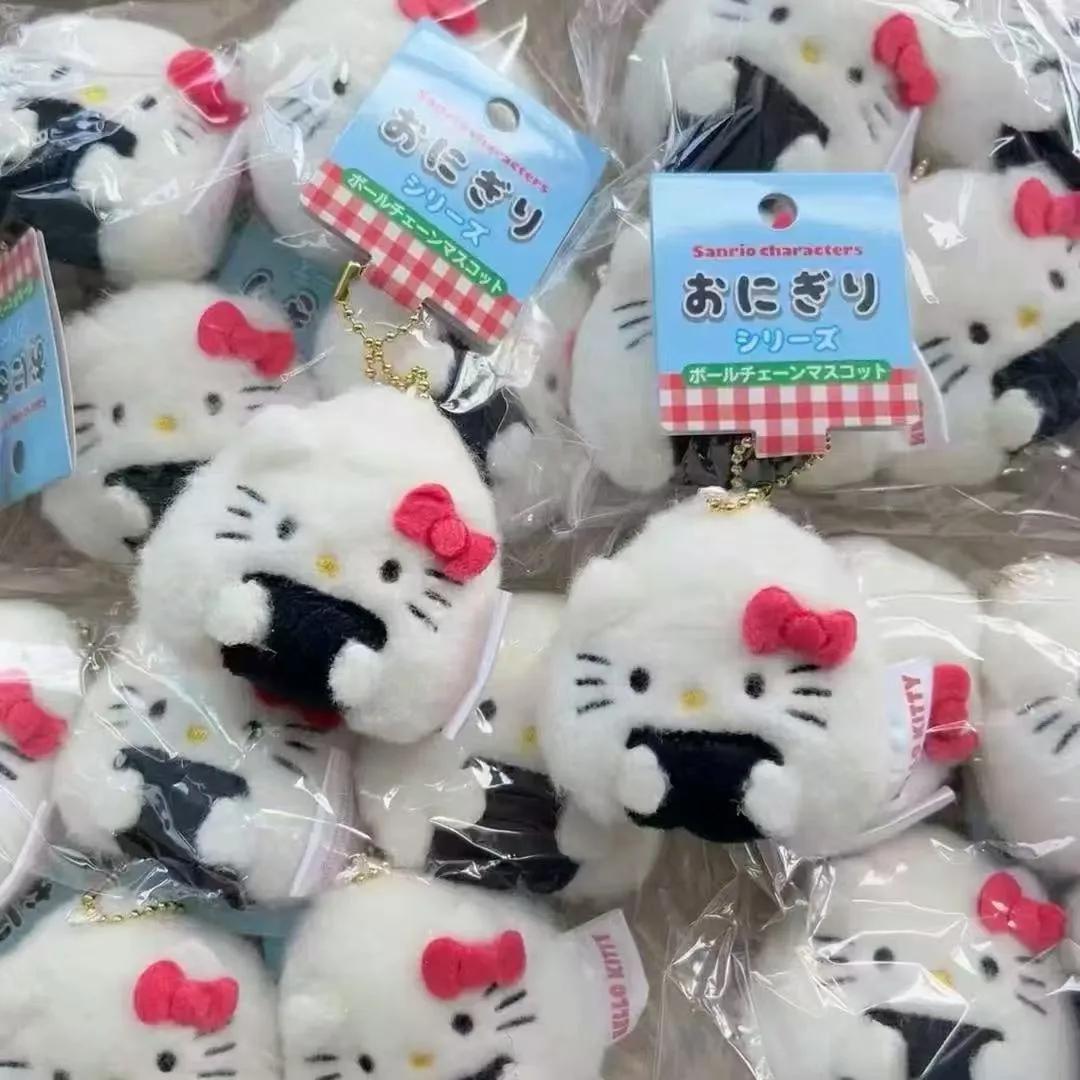 1 pièces rouleau de riz et de légumes Sushi pendentif en peluche chat poupée pendentif sac accessoir