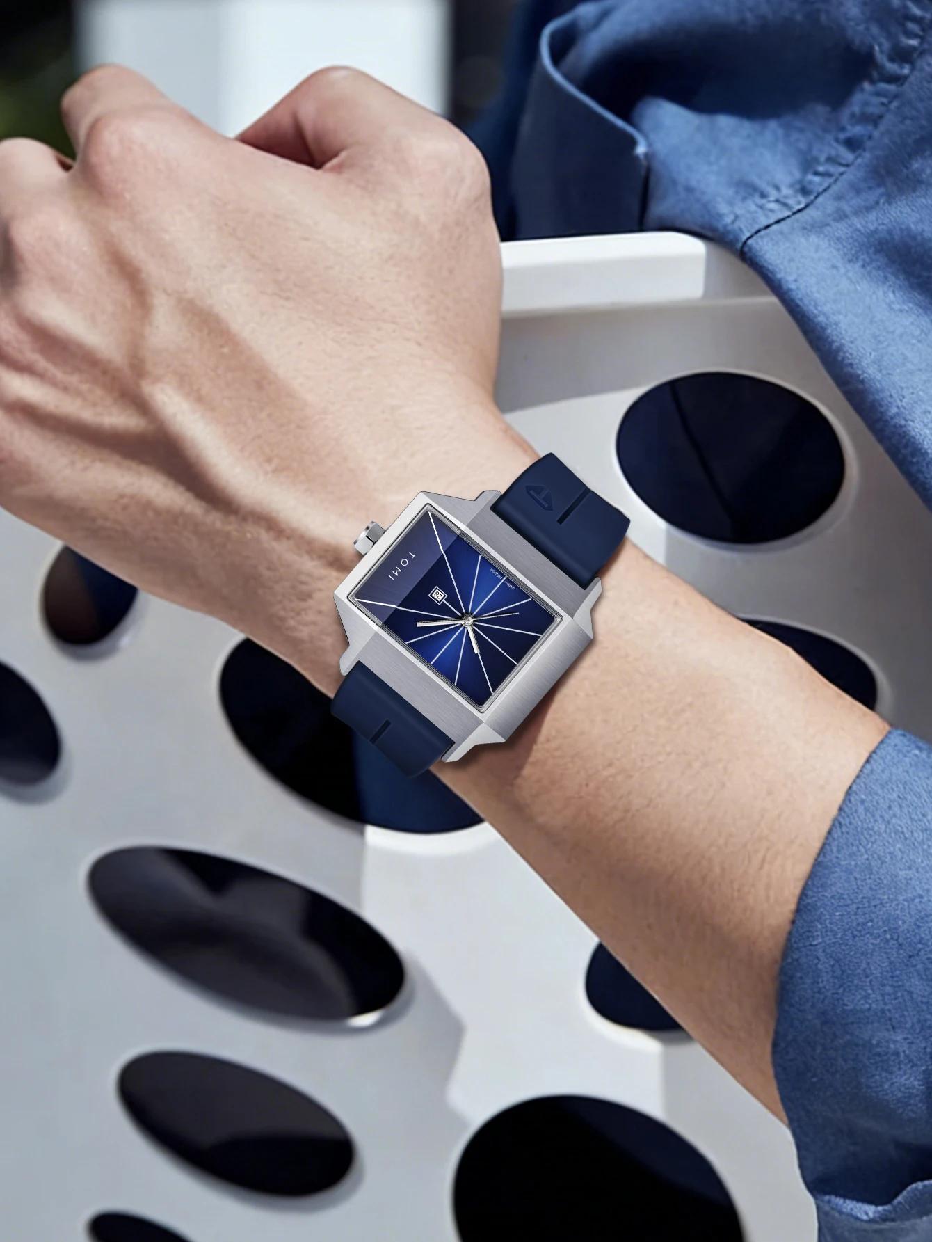 Montre simple pour homme, nouveau calendrier, quartz, montre-bracelet élégante pour homme, cadeau po