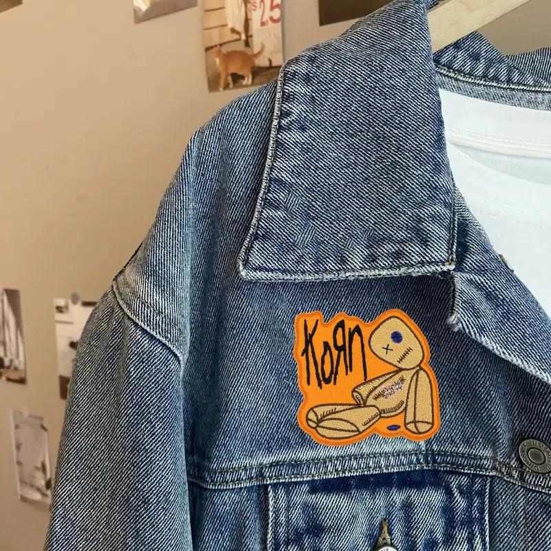 Patch brodé Rock Hip Hop, 1 pièce, musique Punk moral inspirant, bricolage, cadeau à coudre, fer sur