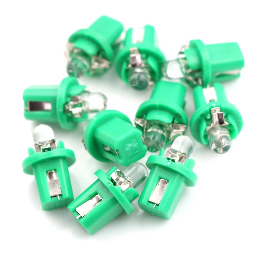 Diode électroluminescente TingPrada Board Ampoules, DC 12V T5 B8.5D Bklift SMD LED Car Light, Automo